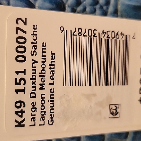 NWT Brahmin Lagoon Large Duxbury & Credit Card Wallet set - Picture 6 of 7